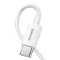   Baseus Superior USB Type-C – iPhone, 20W Schnelllade-Datenkabel, 1m, Weiß