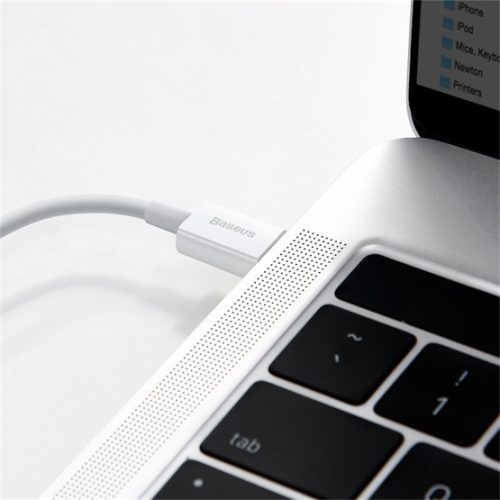 Baseus Superior USB Type-C – iPhone, 20W Schnelllade-Datenkabel, 1m, Weiß