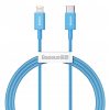 Baseus Superior USB Type-C – iPhone, 20W Schnellladekabel, 1m, Blau