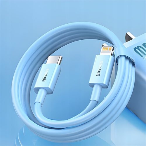 Baseus Superior USB Type-C – iPhone, 20W Schnellladekabel, 1m, Blau