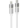 AVAX CB314 GLOWY 27W USB-C - Lightning Schnellladekabel, weiß - 1m