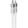 AVAX CB314 GLOWY 27W USB-C - Lightning Schnellladekabel, weiß - 1m