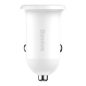 Baseus Grain Pro Autoladegerät 24W, 2×USB Typ-A, Weiß