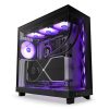 NZXT Midi - H6 Flow RGB - Matt schwarz - CC-H61FB-R1