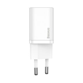 Baseus Super Si Netzladegerät 20W, USB Typ-C, weiß