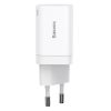 Baseus Super Si Pro Netzladegerät 30W, USB Typ-C + USB Typ-A, weiß