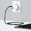 Baseus Super Si Pro Netzladegerät 30W, USB Typ-C + USB Typ-A, weiß