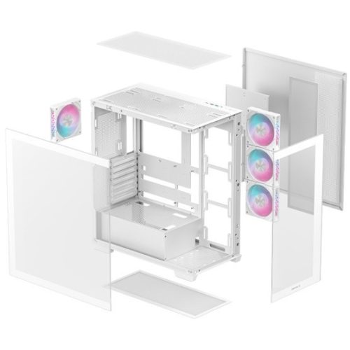 DeepCool Midi - CG580 4F WH - Weiß - R-CG580-WHADA4-G-1