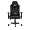 MARVO Kahn Graues Gaming-Stuhl - Schwarz/Grau