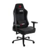 MARVO Kahn Graues Gaming-Stuhl - Schwarz/Grau