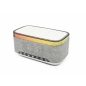   Denver CRQ-225 Radiowecker mit Bluetooth-Funktion und kabellosem Laden - Grau