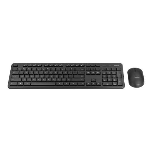 ASUS CW100 kabelloses Tastatur und Maus Set - HU Layout Schwarz
