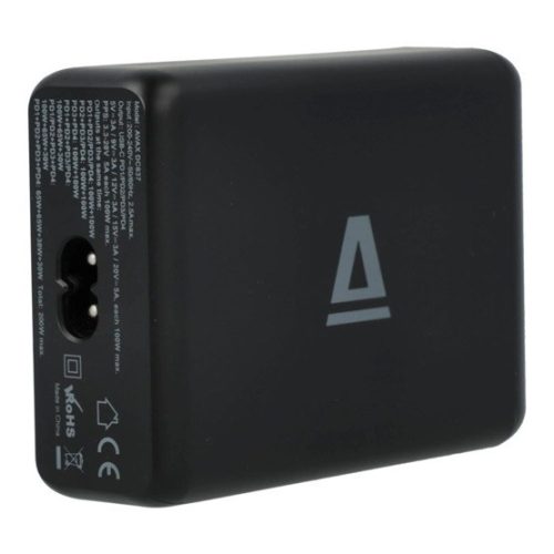 AVAX DC637 DESKY+ 4xType C (PD 3.0) 200W GaN Schnellladegerät Verteiler - Artikel mit beschädigter Verpackung