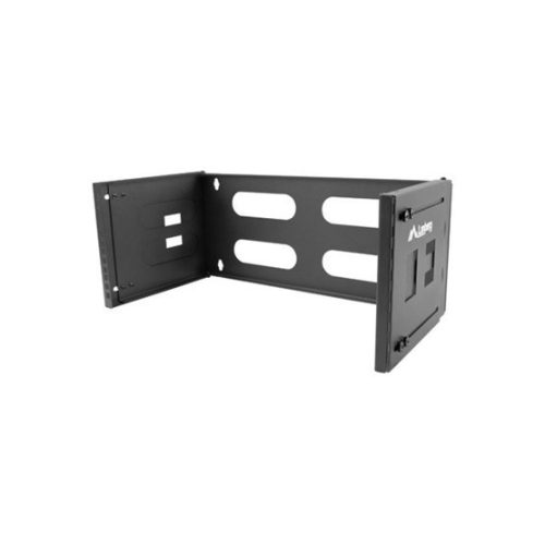 Lanberg Klappbarer 19-Zoll-4U-Rahmen 497x400/213, zur Wandmontage, schwarz