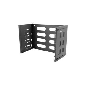   Lanberg Klappbarer 19" 8U Rahmen 497x400/387, zur Wandmontage, schwarz