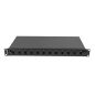   Lanberg 19" optische Patch-Panel 12xSC simplex / 12xLC duplex schwarz