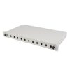 Lanberg 19" optischer Patch-Panel 12xSC Simplex / 12xLC Duplex Grau