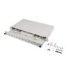 Lanberg 19" optischer Patch-Panel 12xSC Simplex / 12xLC Duplex Grau