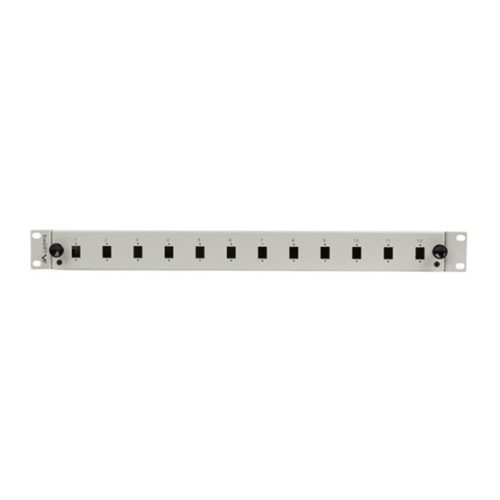Lanberg 19" optischer Patch-Panel 12xSC Simplex / 12xLC Duplex Grau
