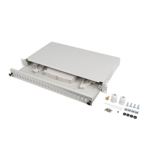 Lanberg 19" optischer Patch-Panel 24xSC simplex/24xLC duplex