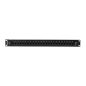 Lanberg 19" optische Patch-Panel 24xST / 24xFC schwarz
