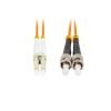 Lanberg Optik-Patch MM ST/UPC-LC/UPC Duplex 10m LSZH OM2 50/125 3.0mm Orange