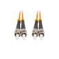   Lanberg Optik-Patch MM ST/UPC-ST/UPC Duplex 5m LSZH OM2 50/125 3.0mm Orange