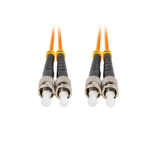 Lanberg Optikfaser-Patch MM ST/UPC-ST/UPC Duplex 10m LSZH OM2 50/125 3.0mm Orange