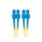   Lanberg Optikfaser-Patch SM SC/UPC-SC/UPC Duplex 10m LSZH G657A1 3.0mm gelb