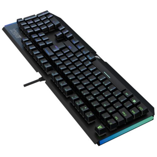 AVAX FS01 Mechanische Aluminium-Tastatur in Originalgröße mit Outemu roten Schaltern, ungarisches Layout