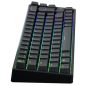   AVAX GM01 PRO 65% RGB Tri-Mode Mechanische Tastatur Gateron Rote Schalter, Ungarische Layout