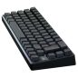   AVAX GM01 PRO 65% RGB Tri-Mode Mechanische Tastatur Gateron Rote Schalter, Ungarische Layout