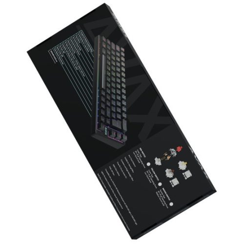 AVAX GM01 PRO 65% RGB Tri-Mode Mechanische Tastatur Gateron Rote Schalter, Ungarische Layout