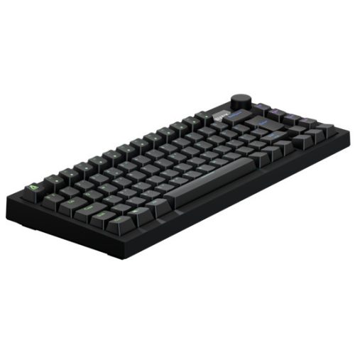 AVAX GM02 75% Dichtung RGB mechanische verkabelte Tastatur mit Outemu braunen Schaltern, ungarische Layout