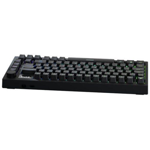 AVAX GM02 75% Dichtung RGB mechanische verkabelte Tastatur mit Outemu braunen Schaltern, ungarische Layout