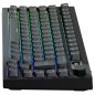   AVAX GM02 75% Dichtung RGB mechanische verkabelte Tastatur mit Outemu braunen Schaltern, ungarische Layout