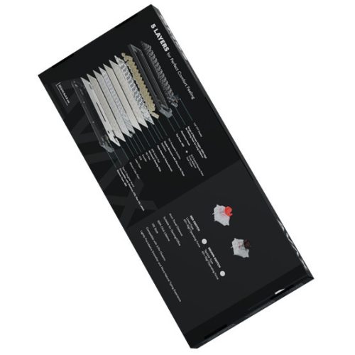 AVAX GM02 75% Dichtung RGB mechanische verkabelte Tastatur mit Outemu braunen Schaltern, ungarische Layout