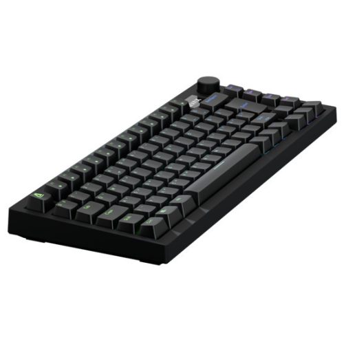 AVAX GM02 PRO 75% Dichtung RGB Tri-Mode mechanische Tastatur mit Gateron roten Schaltern, ungarische Tastenanordnung