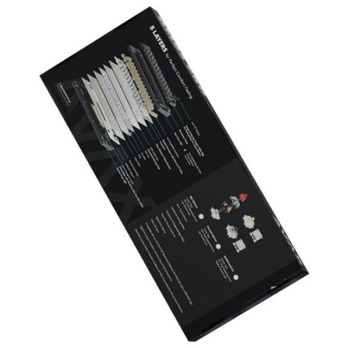 AVAX GM02 PRO 75% Dichtung RGB Tri-Mode mechanische Tastatur mit Gateron roten Schaltern, ungarische Tastenanordnung