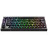 AVAX GM02 PRO 75% Dichtung RGB Tri-Mode mechanische Tastatur mit Gateron Gelbschalter, ungarisches Layout