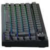 AVAX GM02 PRO 75% Dichtung RGB Tri-Mode mechanische Tastatur mit Gateron Gelbschalter, ungarisches Layout