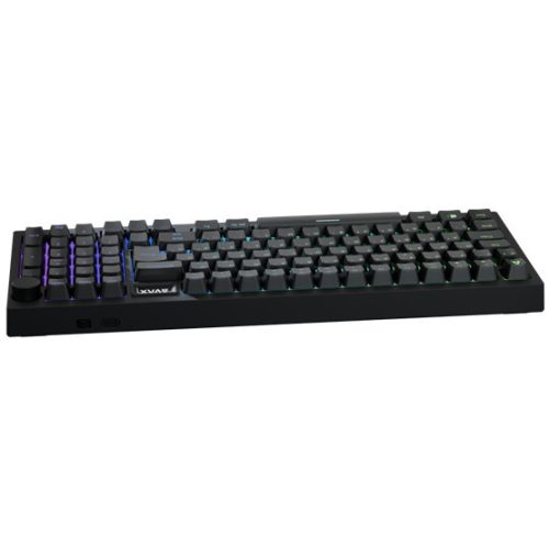 AVAX GM03 98% Dichtung RGB mechanische kabelgebundene Tastatur mit Outemu braunen Schaltern, ungarisches Layout