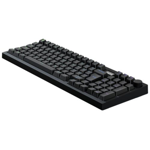 AVAX GM03 98% Dichtung RGB mechanische kabelgebundene Tastatur mit Outemu braunen Schaltern, ungarisches Layout