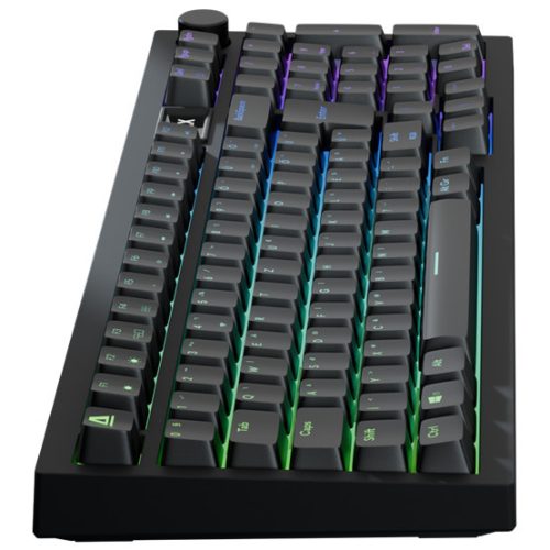 AVAX GM03 PRO 98% Dichtung RGB Tri-Mode Mechanische Tastatur mit Gateron Rote Schalter, ungarische Layout