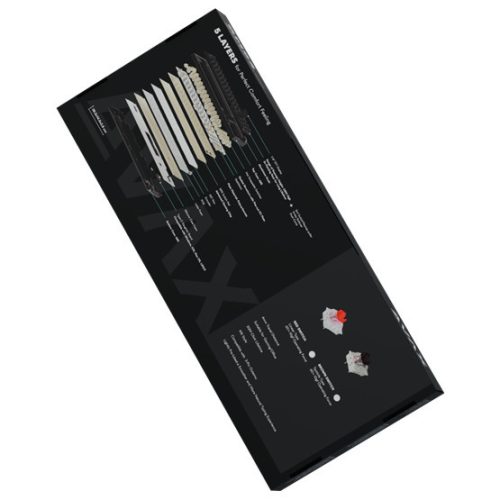 AVAX GM03 98% Dichtung RGB mechanische kabelgebundene Tastatur mit Outemu roten Schaltern, ungarische Layout