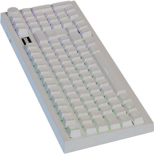 AVAX GM03 PRO Weiß 98% Dichtung RGB Tri-Mode Mechanische Tastatur Gateron Gelber Schalter, ungarische Layout