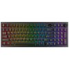 AVAX GM03 PRO 98% Dichtung RGB Tri-Mode mechanische Tastatur mit Gateron gelben Schaltern, ungarisches Layout