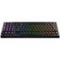   AVAX GM03 PRO 98% Dichtung RGB Tri-Mode mechanische Tastatur mit Gateron gelben Schaltern, ungarisches Layout