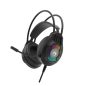   MARVO Akari 30 kabelgebundenes Headset - Schwarz - RGB-Beleuchtung