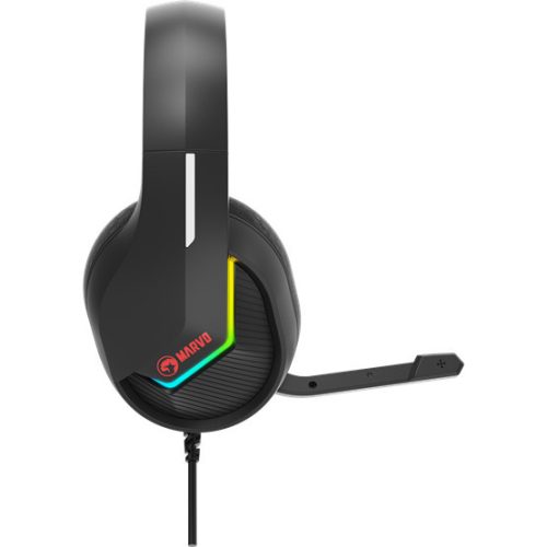 MARVO Tactic 40 kabelgebundenes Headset - Schwarz - RGB-Beleuchtung